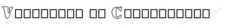 Vountains of Christm字体转换